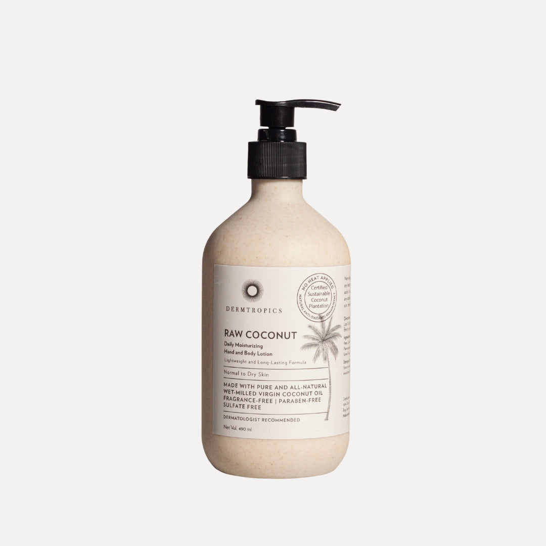 Raw Coconut Daily Moisturizing Hand and Body Lotion