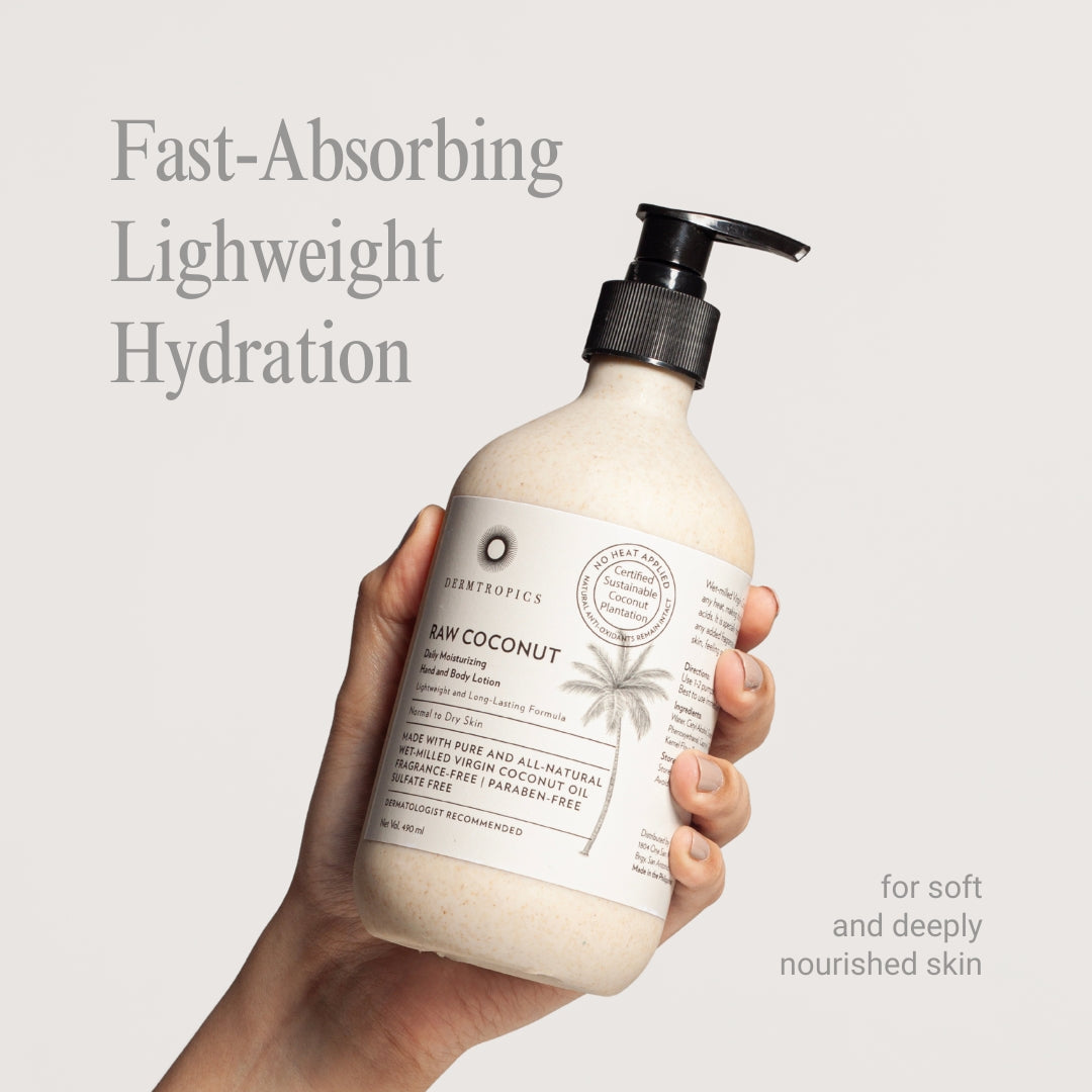 Raw Coconut Daily Moisturizing Hand and Body Lotion