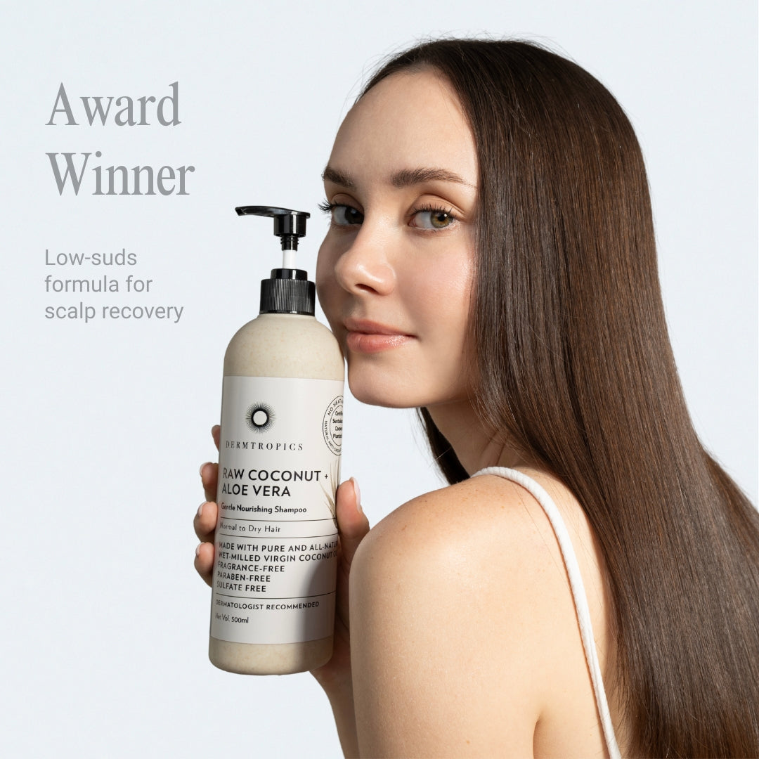 Raw COCONUT + Aloe Vera Nourishing Shampoo