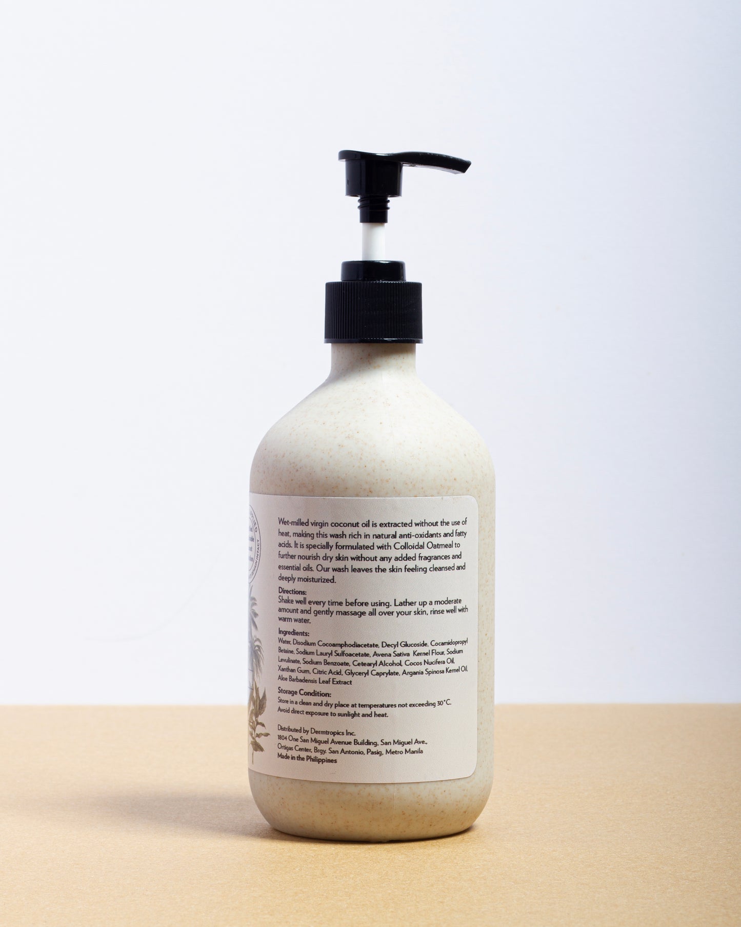 Raw Coconut + Colloidal Oatmeal Hand and Body Wash