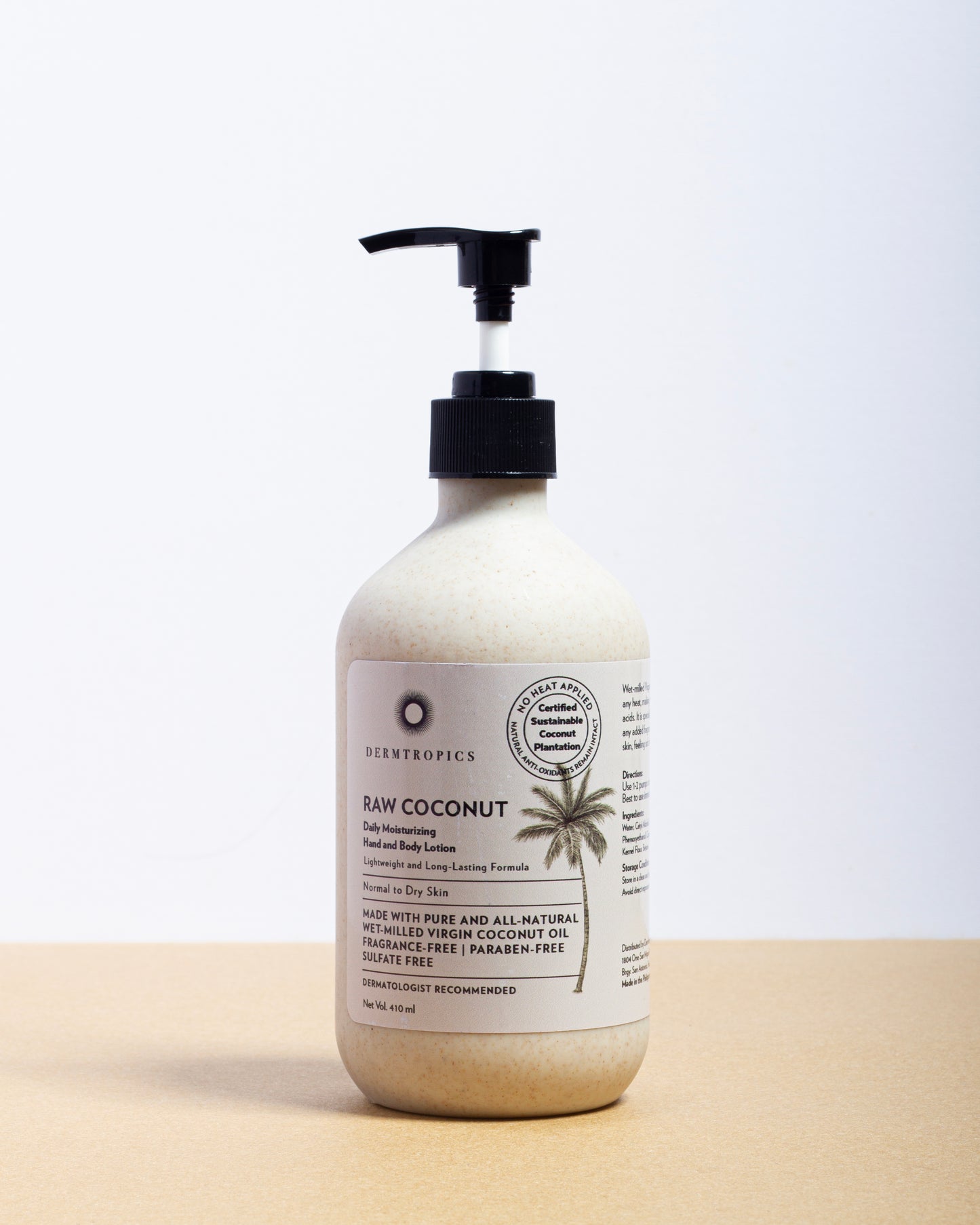 NEW - Raw Coconut Daily Moisturizing Hand and Body Lotion