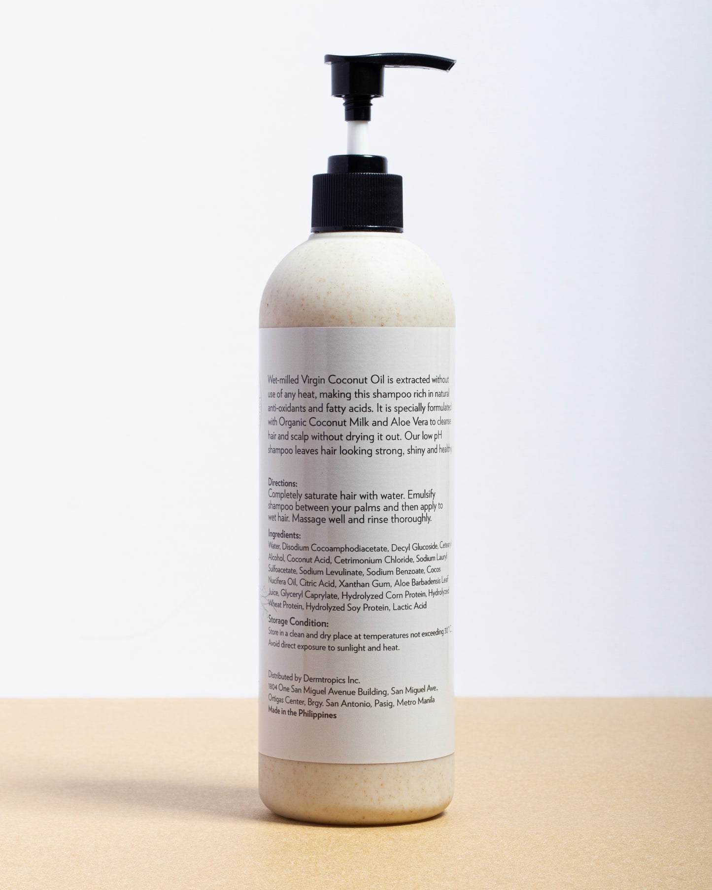 NEW - Raw COCONUT + Aloe Vera Nourishing Shampoo (Low Foaming)