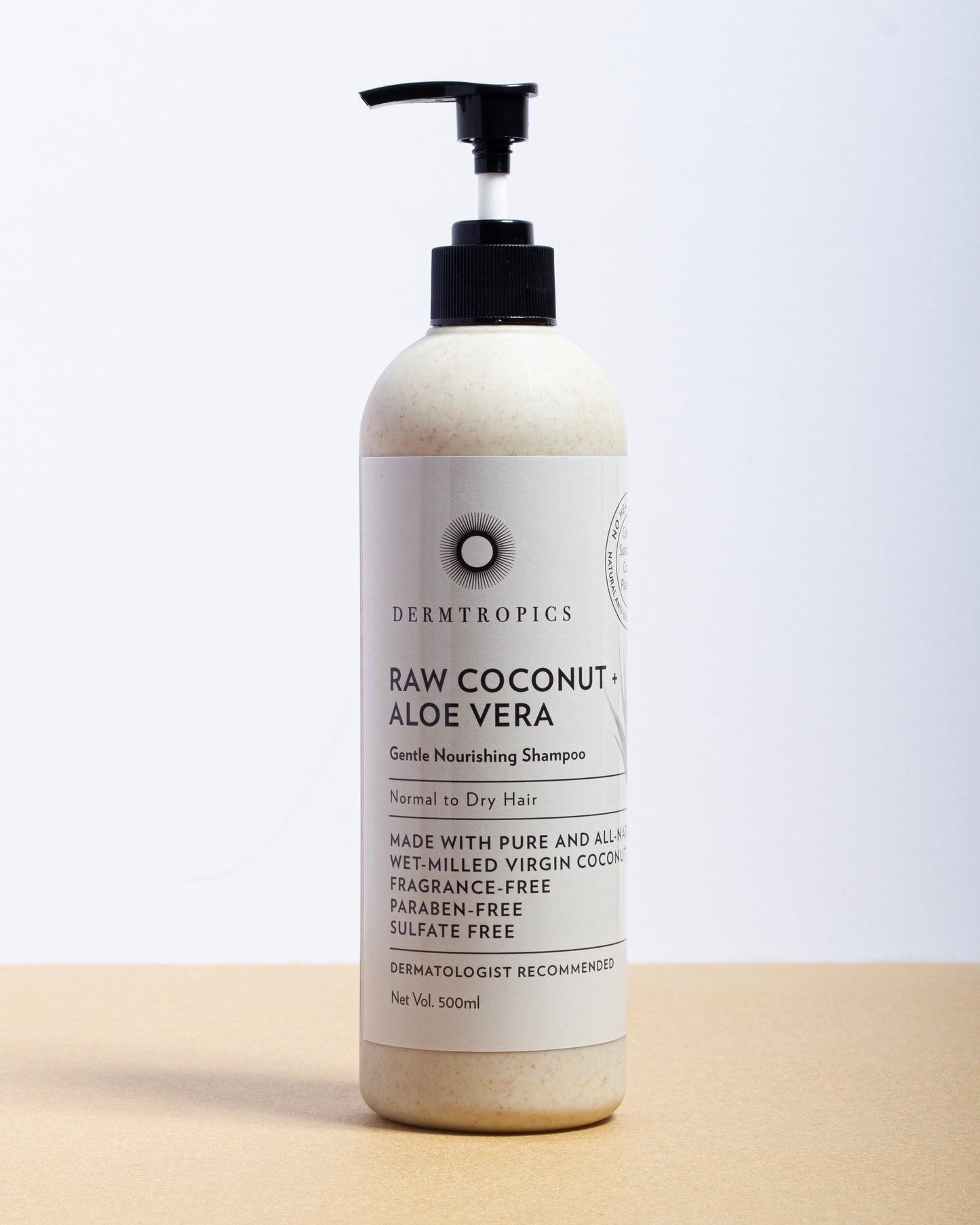 NEW - Raw COCONUT + Aloe Vera Nourishing Shampoo (Low Foaming)