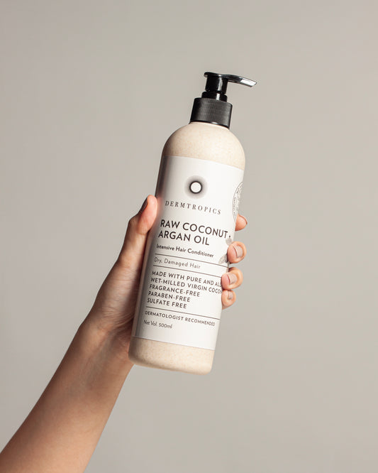 NEW - Raw Coconut + Argan Oil Intensive Hair Conditioner