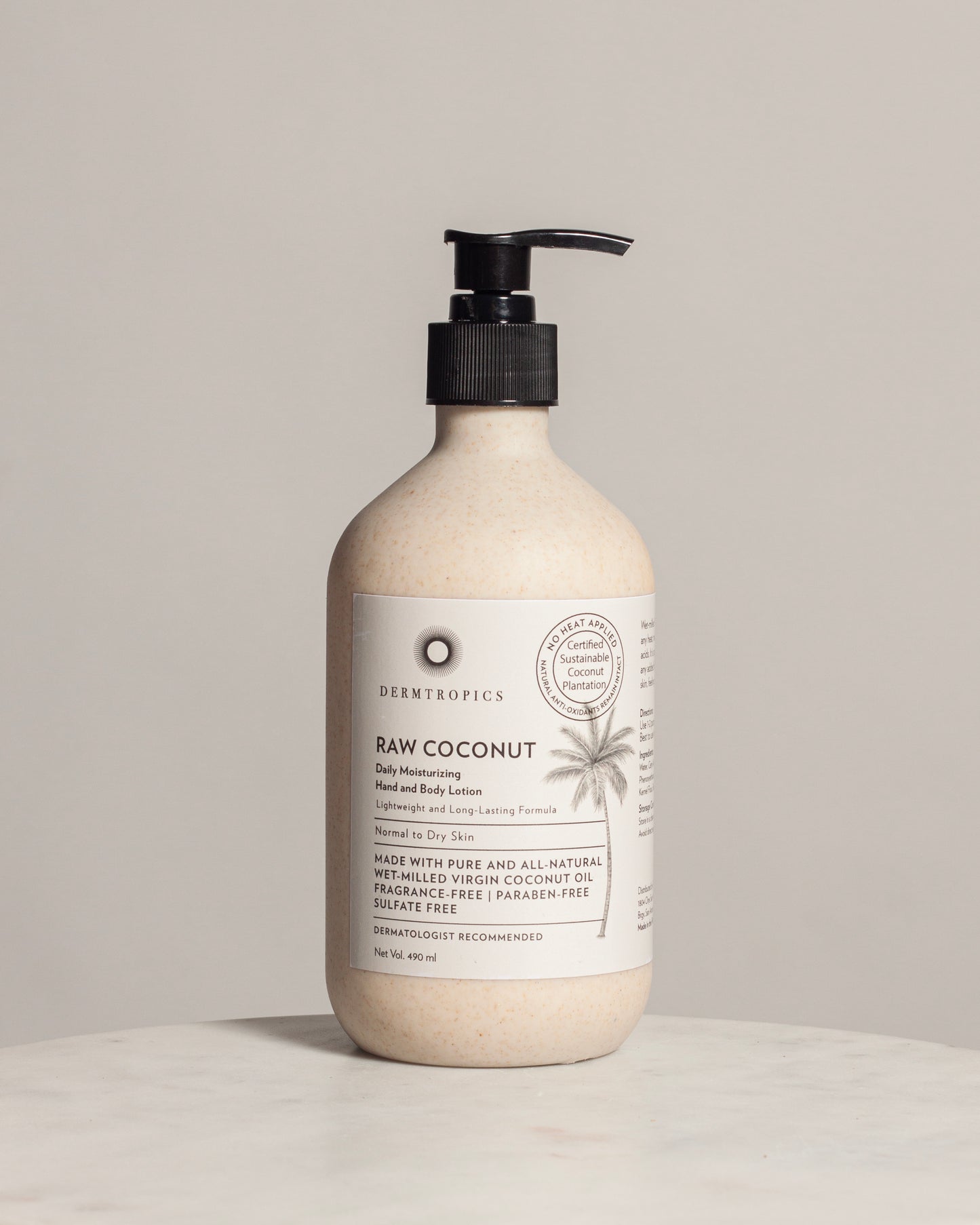 Raw Coconut Daily Moisturizing Hand and Body Lotion