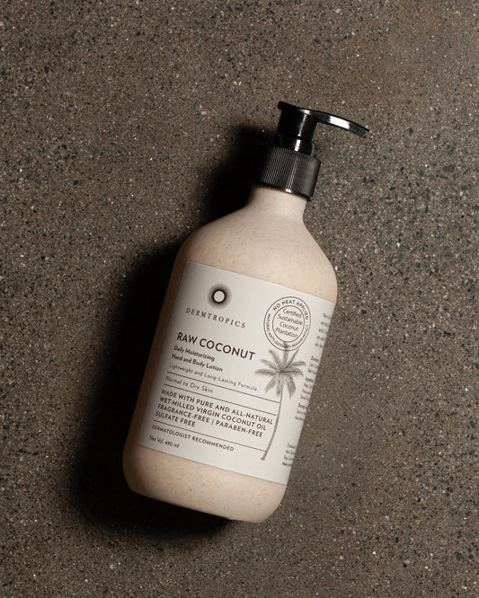 NEW - Raw Coconut Daily Moisturizing Hand and Body Lotion