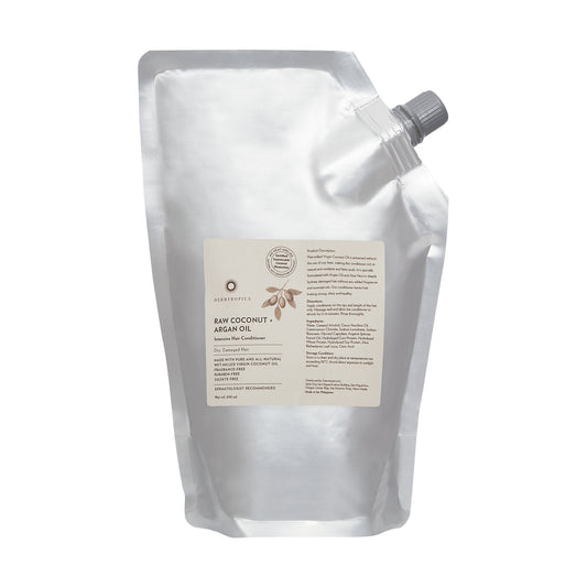 Refill Pouch - Raw Coconut + Argan Oil Conditioner 500ml