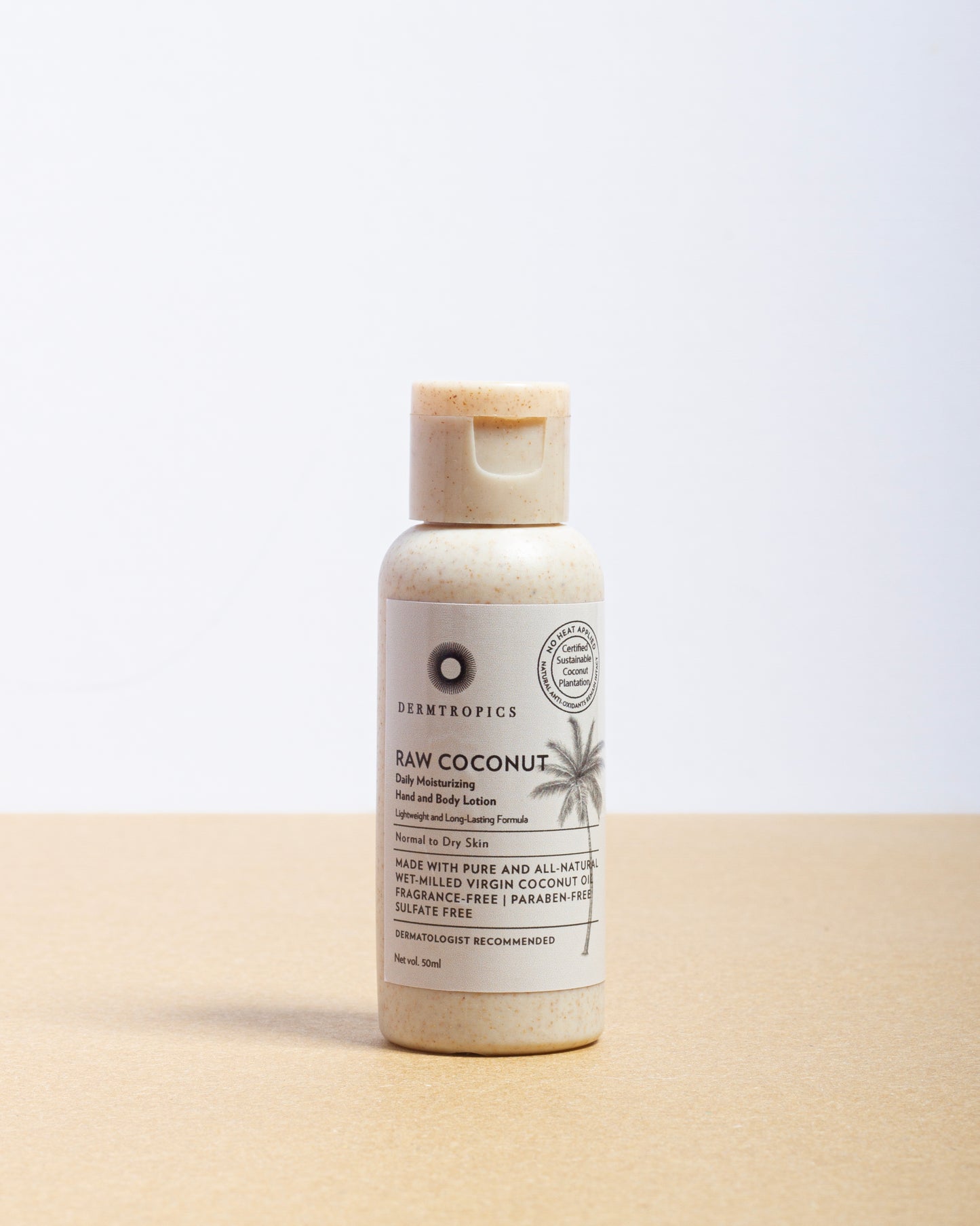 Raw Coconut Daily Moisturizing Hand and Body Lotion