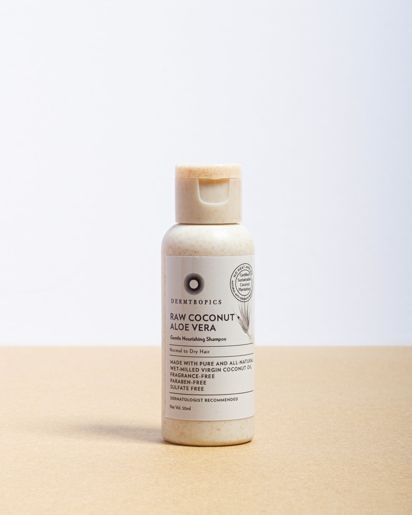 NEW - Raw COCONUT + Aloe Vera Nourishing Shampoo (Low Foaming)